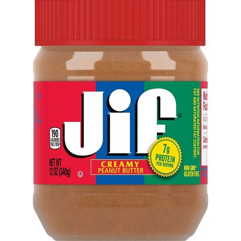 Jif Creamy Peanut Butter 12oz Jar | Garden Grocer