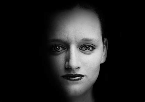 Woman's Face In Shadow Free Stock Photo - Public Domain Pictures