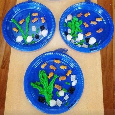 aquarium craft (2) | Aquarium craft, Arts and crafts for kids toddlers, Crafts