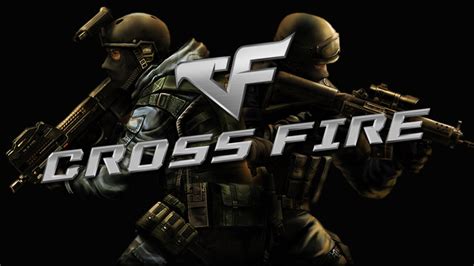 Download Crossfire Logo With Snipers Wallpaper | Wallpapers.com