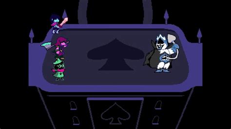 Deltarune - King Boss Fight Overthrow/Pacifist Ending(Full Fight + Cutscenes) - YouTube