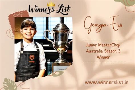 Junior MasterChef Australia Winners List of All Seasons