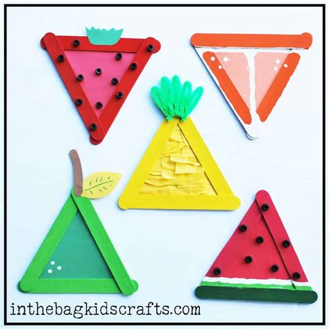 Easy Summertime Kids' Craft: Juicy Pear • In the Bag Kids' Crafts