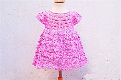 Crochet Fast And Easy Baby Dress – We Love Crochet