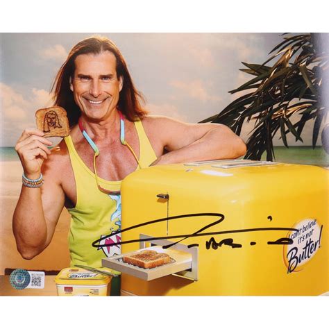 Fabio Signed "I Can't Believe It's Not Butter" 8x10 Photo (Beckett) | Pristine Auction