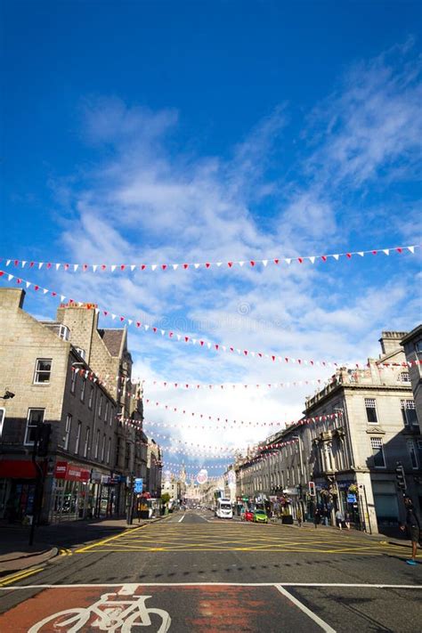 Aberdeen, a City in Scotland in Great Britain,13/08/2017 Editorial Photography - Image of towns ...