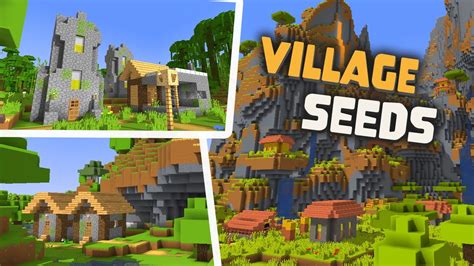 Top 20 NEW Village Seeds for Minecraft | Java Edition - YouTube