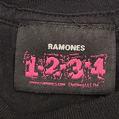 Ramones 1234 Presidential Seal Logo Black White Band … - Gem
