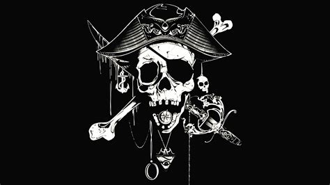 Skeleton Pirate Logo