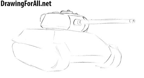 How to Draw Tank T-34