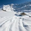 Snowy Mountains in the Swiss Alps — Stock Photo © ajn #35282391