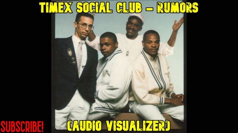 Timex Social Club - Rumors (Audio Visualizer) - YouTube