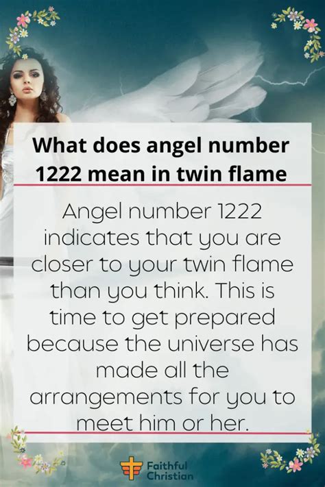 Angel number 1222 Meaning in Love, Twin flame, Career