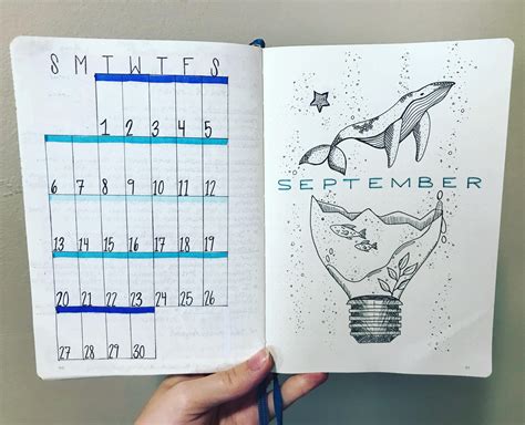 September Cover Page - My most detailed cover page to date, took me ...