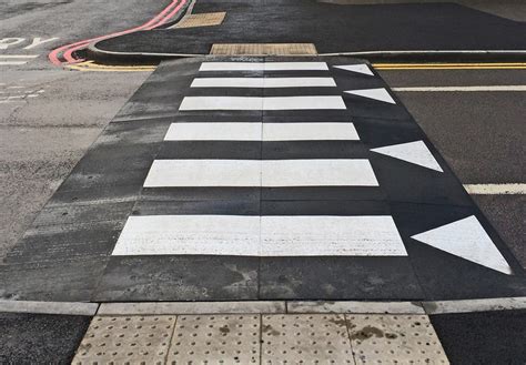 Raised Road Tables, Rubber Raised Zebra / Pedestrian Crossings ...