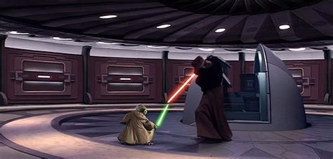 Master Yoda fighting Emperor Palpatine | Star Wars Episode I… | Flickr