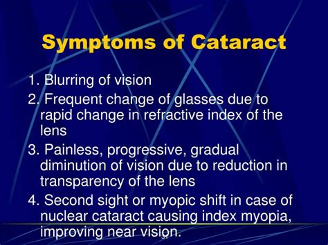 PPT - Cataract PowerPoint Presentation - ID:3930717