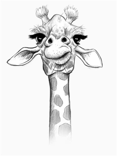 "Sketch Giraffe" T-shirt by JonThomson #Aff , #Sponsored, #Giraffe, # ...