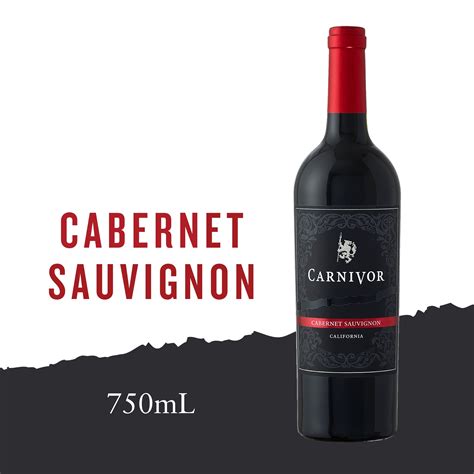 Carnivor Cabernet Sauvignon Red Wine, 750 mL - Walmart.com