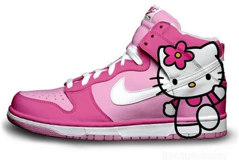 60 Unique Nike Shoe Designs by Daniel Reese | Inspirationfeed | Hello kitty shoes, Pink hello ...