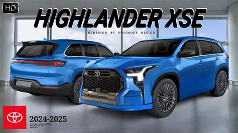 All New Toyota Grand Highlander Xse 2024 2025 Redesign Digimods ...