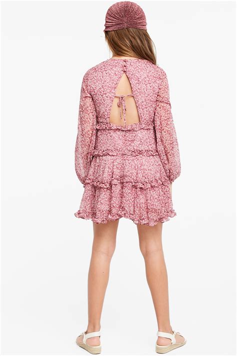 Floral Frill Dress | Tween Girls 7-16 Dresses | Bardot Junior