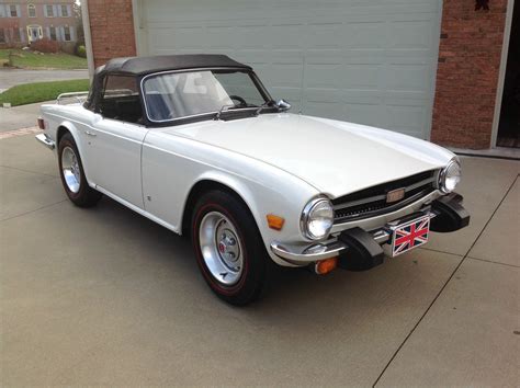 1976 White TR6 - Classic Triumph TR-6 1976 for sale