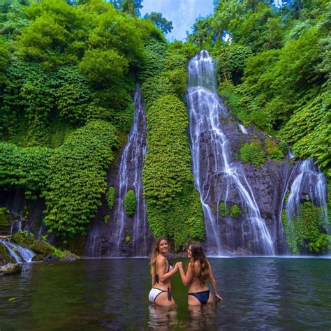 Banyumala Waterfall is a hidden paradise in Bali, #Indonesia Photo by: IG @sassy_betches ...