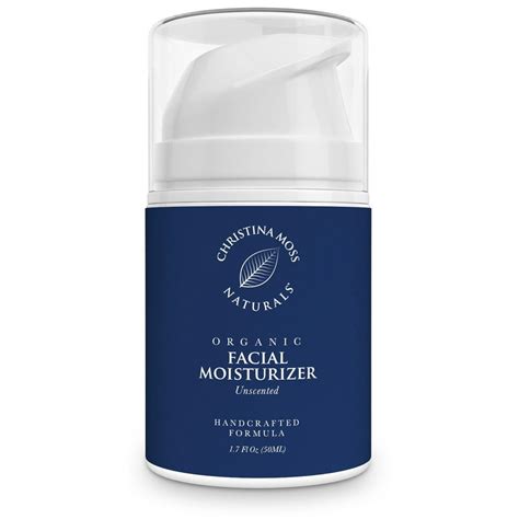 Facial Moisturizer - Organic & Natural Ingredients - Face Moisturizing Cream for Sensitive, Oily ...