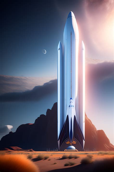 Lexica - 50mm Photograph of SpaceX starship designed by SpaceX ...