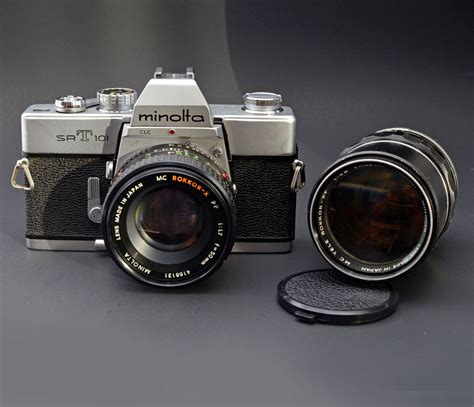 Vintage Minolta SRT 101 35mm Film SLR Camera with Mc Rokkor-X | Etsy ...