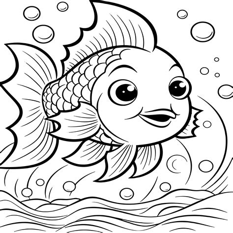 Fish Coloring Book For Kids: Fish Coloring Pages Fantastic Gift For Boys & Girls | Made By Teachers