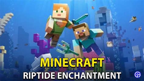 Minecraft Riptide Enchantment For Trident - Gamer Tweak