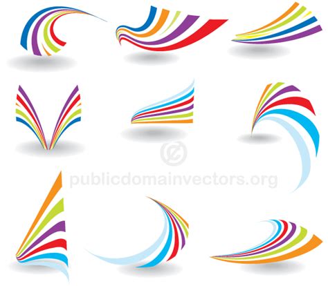 Vector Colorful Abstract Logo Design | Download Free Vector Art | Free-Vectors