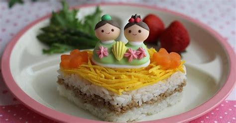 Hishimochi-Style Soboro Rice for Dolls' Festival Recipe by cookpad ...