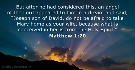 Bible Verses about 'Dream' - DailyVerses.net