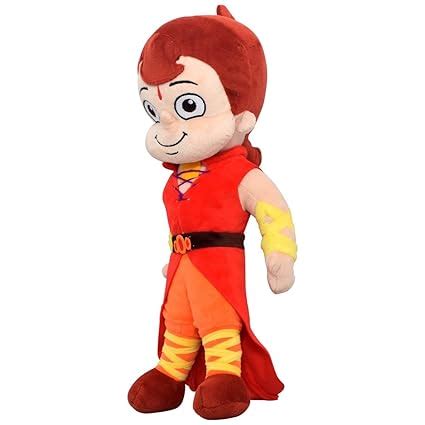 Buy Chhota Bheem Super Bheem Plush Toy, Multi Color (40cm) Online at ...