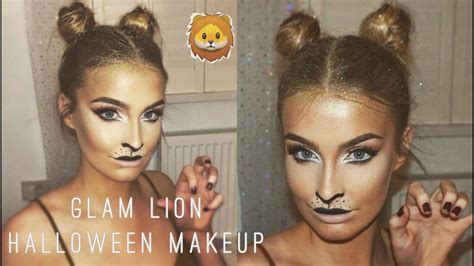 Easy Lion Halloween Makeup & Hair Tutorial 2016 | Aoife Conway | Lion ...