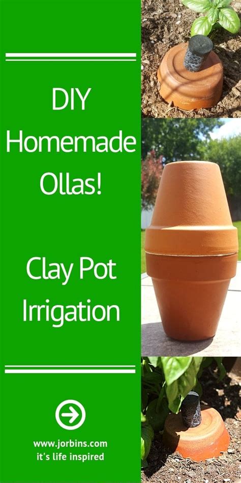 Ollas - Clay Pot Irrigation Systems + DIY Homemade Ollas. | Clay pot ...