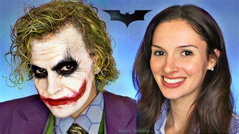 Heath Ledger Joker Makeup