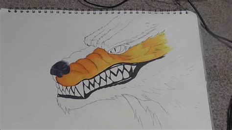 Nine Tailed Fox Drawing at GetDrawings | Free download