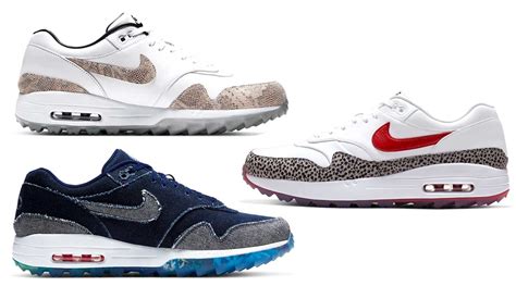 Nike Golf announces three Nike Air Max 1 G NRG shoe models for sale