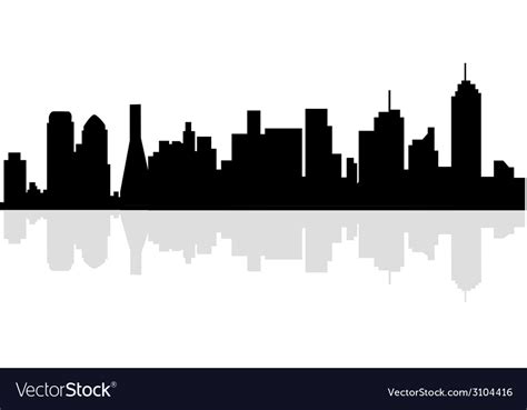 Dallas skyline Royalty Free Vector Image - VectorStock