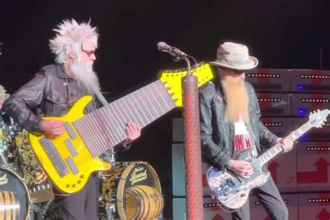 Here’s Why ZZ Top Just Performed With a Massive 17-String Bass