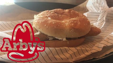Review: Arby's Crispy Fish sandwich - YouTube
