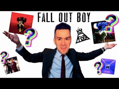 Ranking Fall Out Boy Albums from WORST to BEST - YouTube