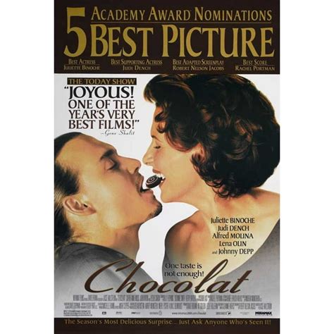 Chocolat - movie POSTER (Style B) (27" x 40") (2000) - Walmart.com - Walmart.com