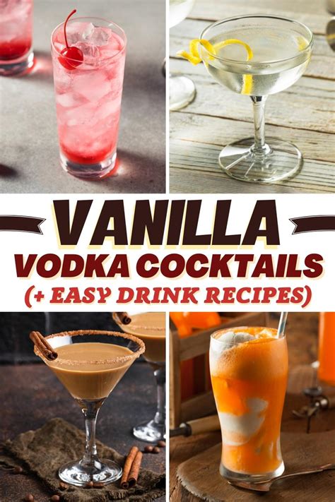 17 Best Vanilla Vodka Cocktails (+ Easy Drink Recipes) - Insanely Good