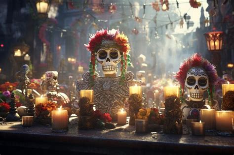 Premium Photo | Day of the Dead Traditions in Mexico