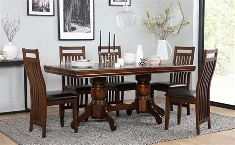 20 Photos Dark Wood Dining Tables